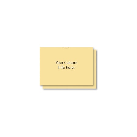 Asp Plain Vehicle Deal Envelopes / Deal Jacket Buff, Qty 100 Pk DSA-521